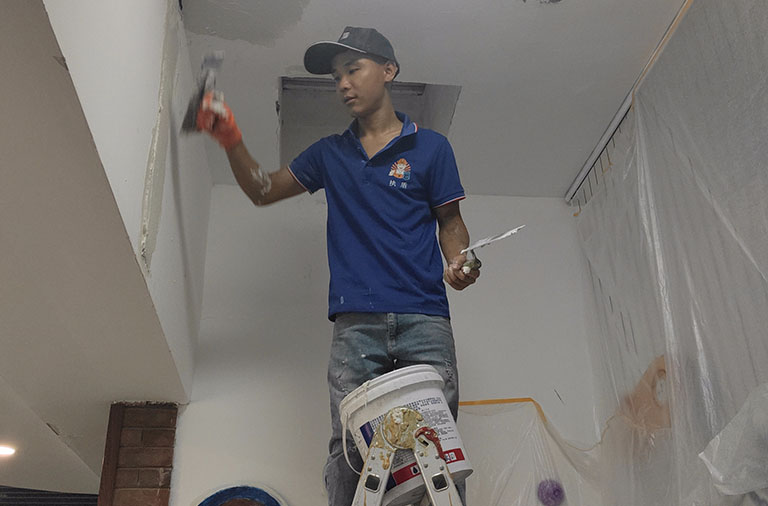 樓板補漏